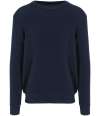 EA062 Ecologie Unisex Taroko Sustainable Crew Neck Sweater Navy colour image